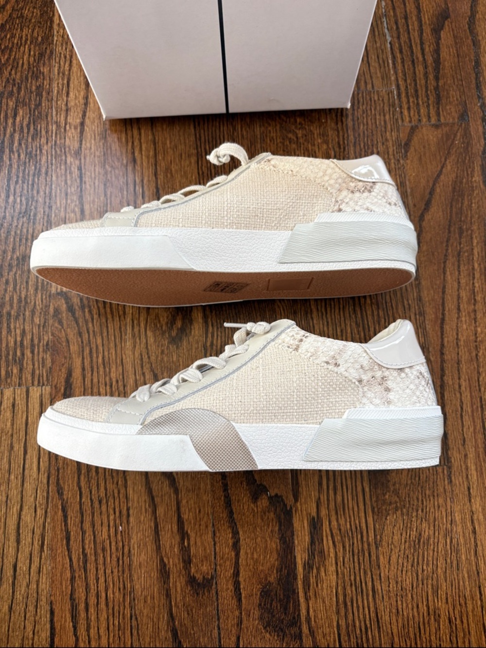 NWT, Dolce Vita Linen Zina Sneakers! - Picture 3 of 8